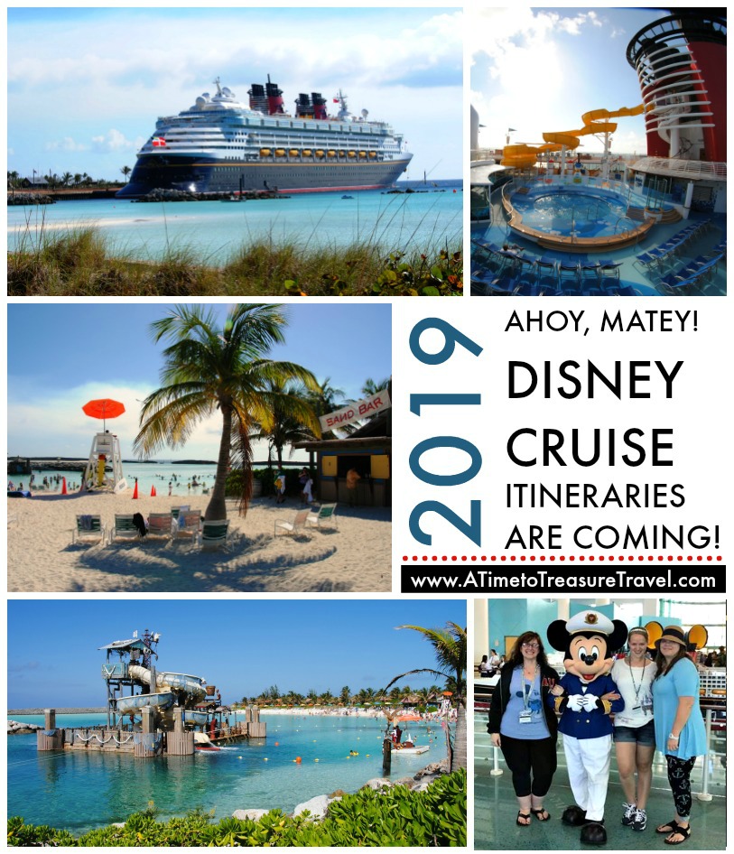 2019 DCL itineraries AGENCY