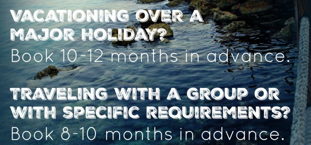 When should you book your vacation?